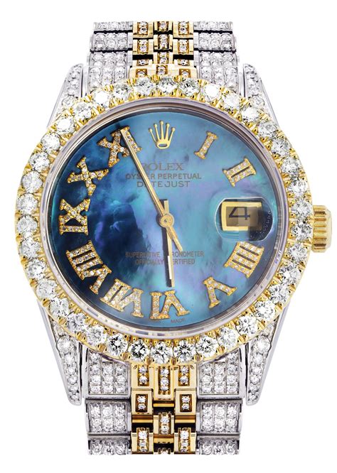 damen rolex iced out|iced out rolex cost.